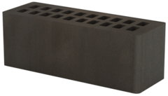 Липецкий Кирпич лицевой гладкий графитовый 0,9NF