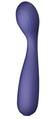 Фиолетовый вибратор для G-точки Peri Berri - 18,5 см. - 