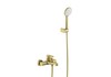 Aquatek AQ1249BG AQ1249BG ОБЕРОН смеситель для ванны с душевым набором, шлиф. золото