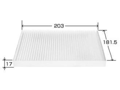 Фильтр салонный VIC  AC-934E