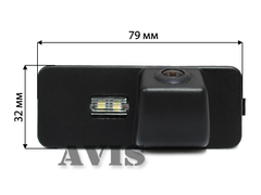 Камера заднего вида для Volkswagen Passat CC Avis AVS312CPR (#103)