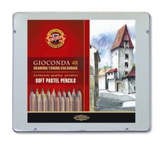 Карандаши пастельные GIOCONDA SOFT 8829, 48 цветов