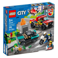 Lego konstruktor 60319 Fire Rescue & Police Chase