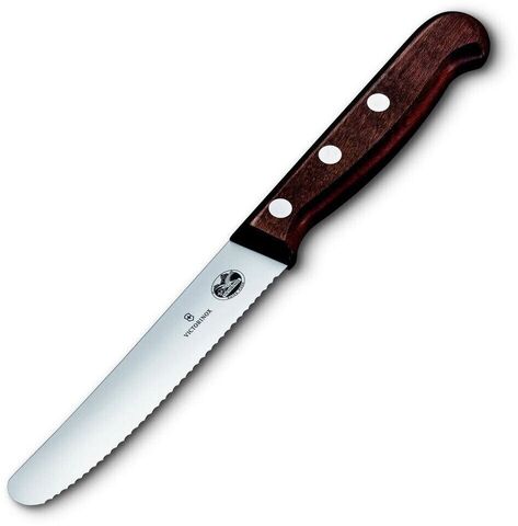 Нож кухонный Victorinox для томатов, 11 см, дерево (5.0830)