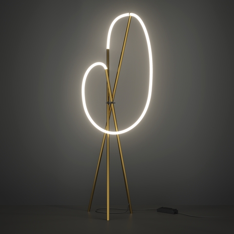 Торшер светодиодный Maytoni Crochet MOD369FL-L36BS3K