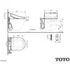 Крышка-биде с микролифтом Toto GL 2.0 MH/NC TCF6532G#NW1