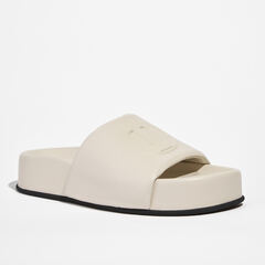 Кожаные шлепанцы Iceberg 2267 бежевый