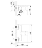 Смеситель для душа LEMARK PLUS FACTOR LM1603C