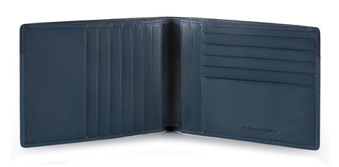 Кошелек мужской Piquadro W82 PU1241W82R/BLU синий натур.кожа