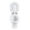 BelBagno BB115SCW-CRM Сиденье деревянное, цвет Орех (Noce), Soft close металлическое крепление, петли Хром