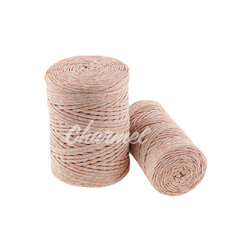 Peach melange Lite polyester cord 3 mm