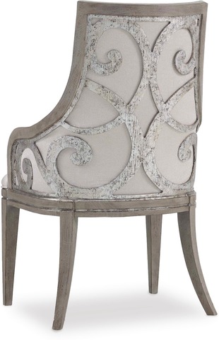 Hooker Furniture Dining Room Sanctuary Upholstered Arm Chair