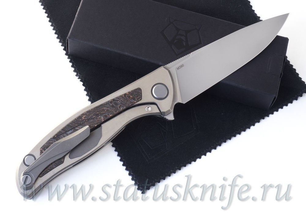 Нож Широгоров Флиппер 95 NL Bronze M390