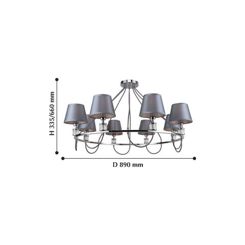 Люстра подвесная F-Promo Martina 2193-8P