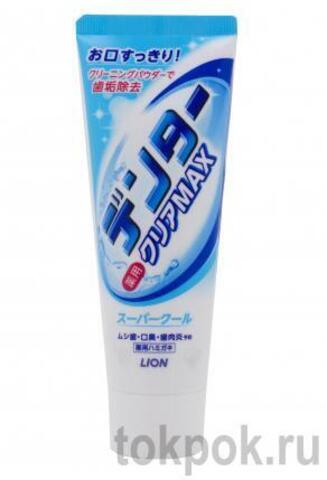 Зубная паста LION Dentor Clear Max Super Cool, 140 гр