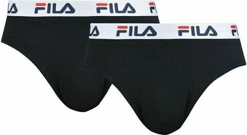 Боксерки теннисные Fila Man Brief 2 pack - black