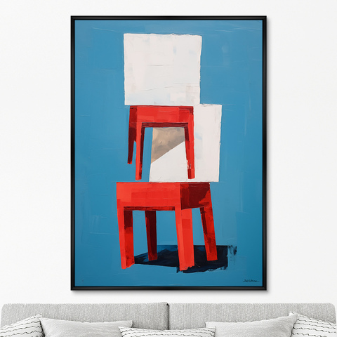 ArtNoMore - Репродукция картины на холсте Chair collection, No 3, 2024г.