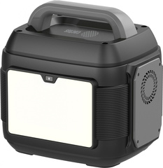 Электростанция портативная Cactus CS-PCS576 160000mAh 5A QC3.0 2xUSB черный/серый