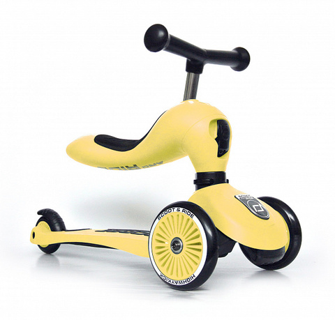 Трехколесный самокат Scoot&Ride HighwayKick 1 с сидением