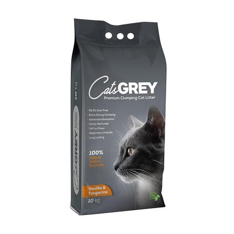 Cat'Grey Vanilla&Tangerine 10кг с ароматом ванили и танжерина