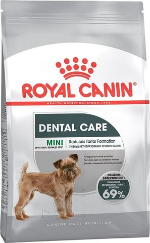 Royal Canin Mini Dental Care сухой корм для собак мелких пород с чувствительностью зубов 1 кг