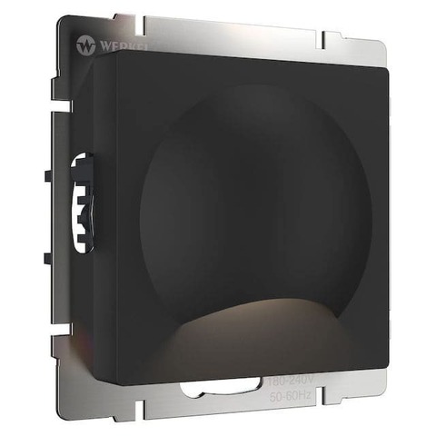 Подсветка пола/лестниц Moon LED, свечение вниз. Цвет Чёрный матовый. Werkel(Веркель). Встраиваемые механизмы. a060196 / W1154408