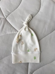 Шапочка с узелком (гуси)