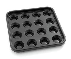 Лоток под шары 68 мм (черная) пирамида