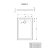 Душевой поддон Radaway Doros F SDRF1290-01