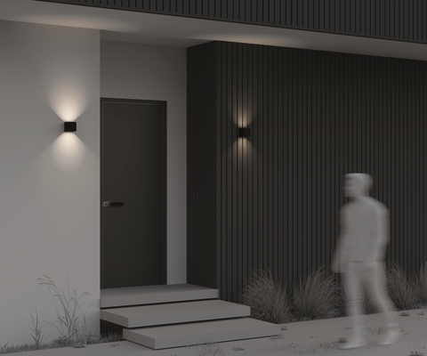 Уличный настенный светодиодный светильник Maytoni Fulton O572WL-L6B