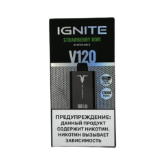 Одноразовая электронная сигарета Ignite V120 Strawberry Kiwi (12000 затяжек)