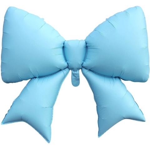 Фигура Бант Голубой, сатин