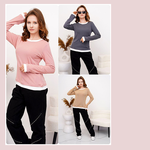 Лонгслив трикотаж д (8-12) 251105-Y1018