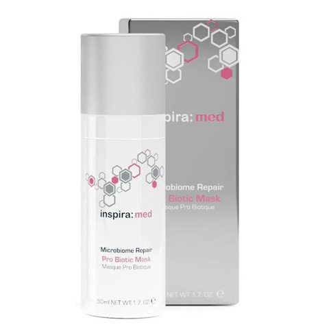 INSPIRA MED: Маска для восстановления микробиома и защитного барьера кожи (Microbiome Repair Pro Biotic Mask)