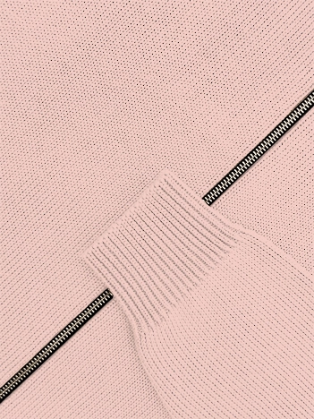 Толстовка на замке из мягкой шерсти