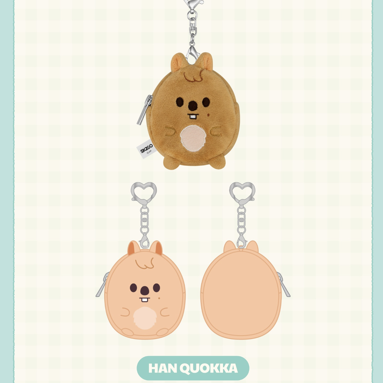 Купить Мерч Stray Kids PLUSH COIN POUCH - ZOOTOPIA2 | SKZOO