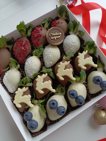 Клубника в шоколаде 