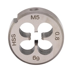 Плашка М 5,0х0,8 DINEN22568 HSS 6g 20х7мм H-Tools 240050HT