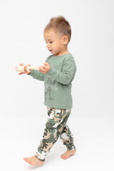пижама  для мальчика  К 1541/24/милитари,тропический камуфляж