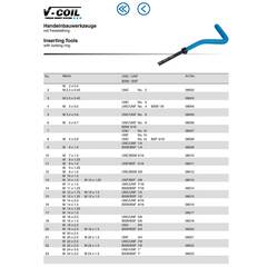 Вороток для резьбовой вставки №4 (М3) Volkel 08004