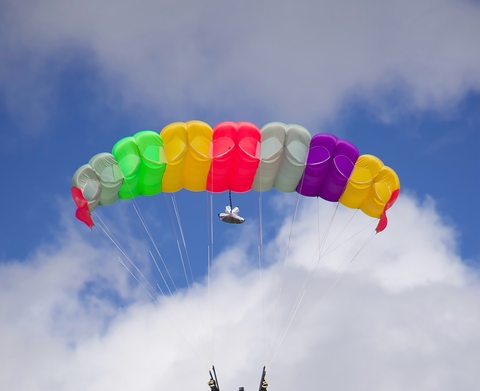 Б/У парашютный купол Skipper 150