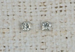 Стразы пришивные стекло в оправе, d 8 мм, прозрачный