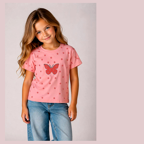 Футболка хлопок д (4-8) 260416-N620