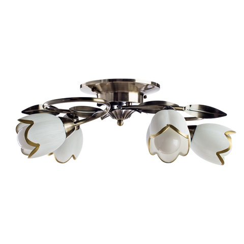 Люстра Arte Lamp Perce A6061PL-4AB
