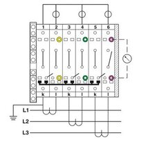 RT 4-T-P/P-Измерительная клемма с ползунковым размыкателем