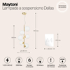 Подвесной светильник Maytoni Dallas MOD545PL-06BS
