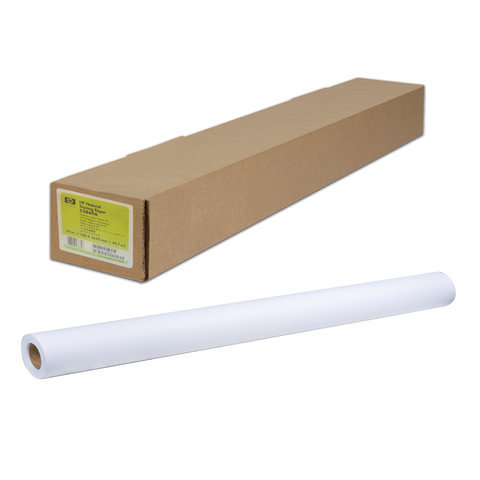 Рулон для плоттера, 1067 мм х 68 м х втулка 50,8 мм, 130 г/м2, белизна CIE 144%, Heavyweight Coated HP Q1956A