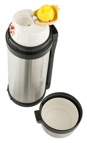 Термос Thermos FDH Stainless Steel Vacuum Flask 2л. стальной/черный (923653)