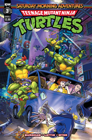 Teenage Mutant Ninja Turtles Saturday Morning Adventures #3 (Cover C)