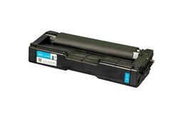 Картридж Sakura SPC252EC для Ricoh Aficio SPC252/SPC262, голубой, 4000 к.